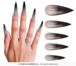 uñas postizas largas gotica