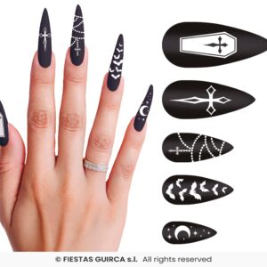 UÑAS POSTIZAS PARA VAMPIRA