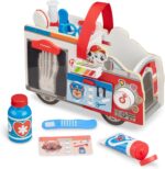 Vehículo de Primeros Auxilios con Marshall de Patrulla Canina, Juguete Paw Patrol, Juguete Creativo - Imagen 4