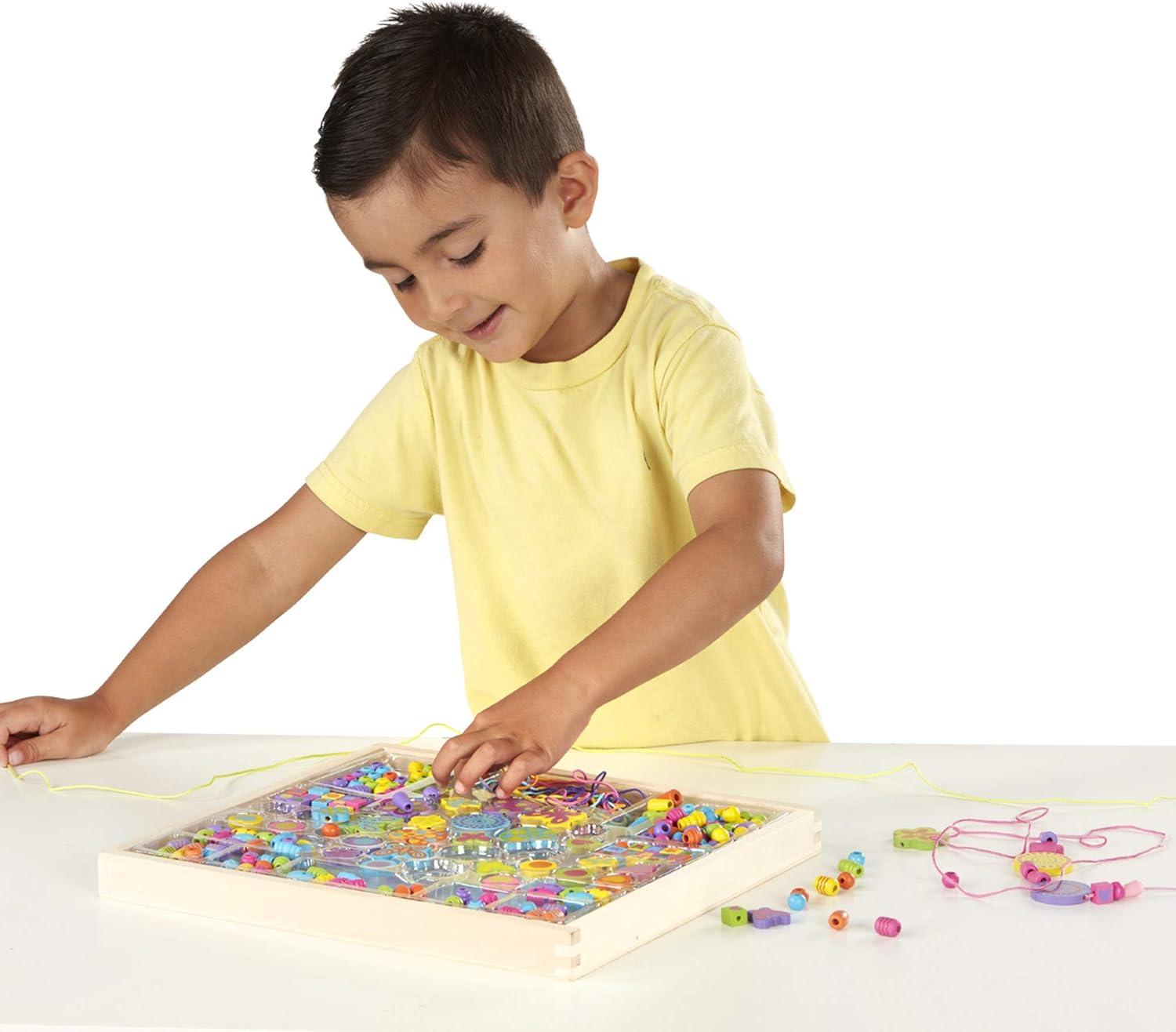 Juego de cuentas de madera para hacer collares, Cuentas para hacer joyas, pulseras de amistad - Imagen 5