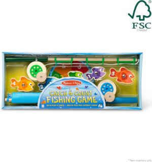 Juego De Pesca De Madera para Capturar Y Contar