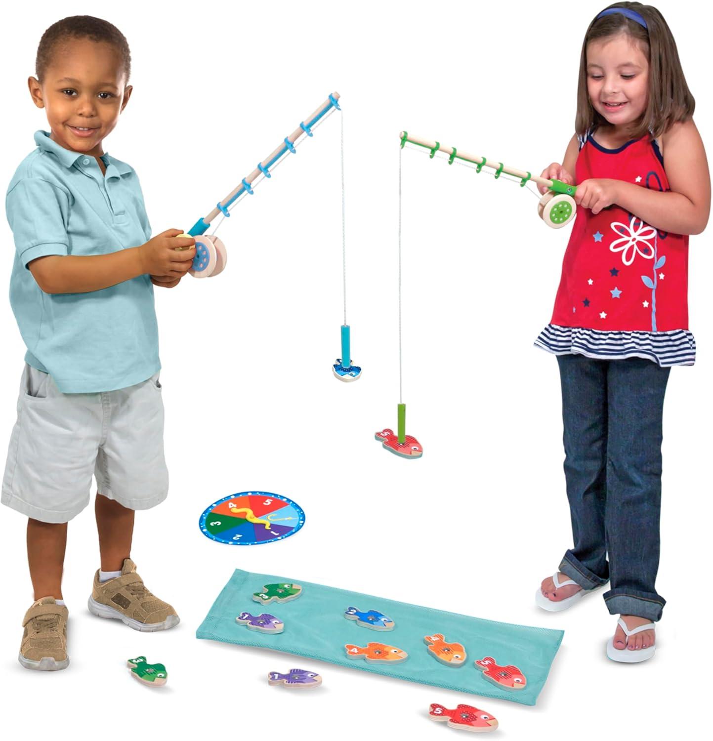 Juego De Pesca De Madera para Capturar Y Contar - Imagen 7