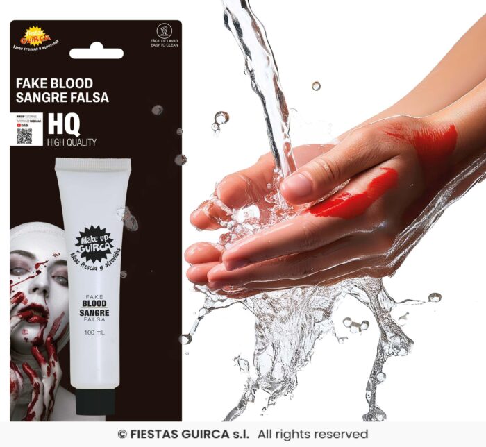 Tubo sangre 100 ml lavable, high qualty - Imagen 1