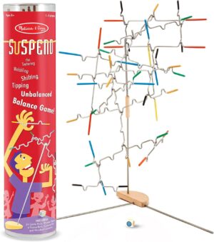 Suspend Juego de Familia para niños y Adultos, Torre apilable Juguete de Equilibrio