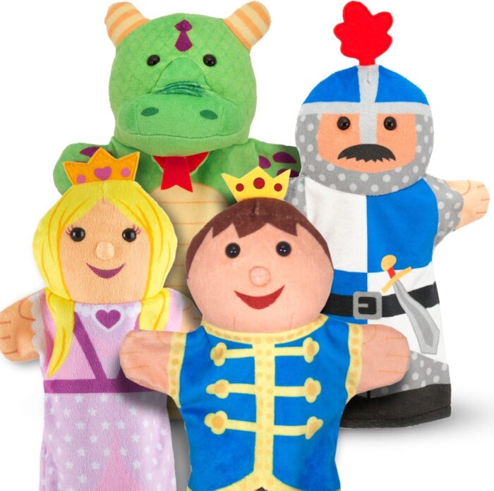 4 Títeres de Mano con Personajes de Palacio - Imagen 3