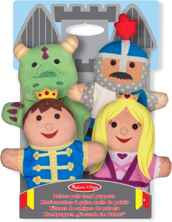 4 Títeres de Mano con Personajes de Palacio - Imagen 4