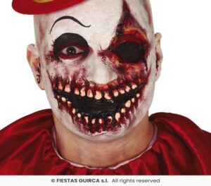 Cicatriz boca con cinta adhesivo 15cm latex