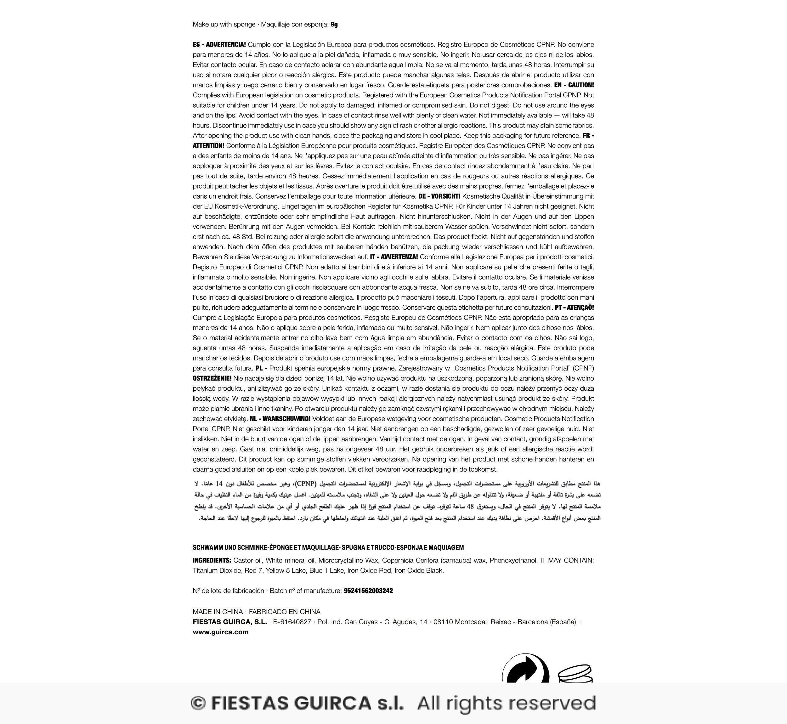 maquillaje con esponja Naranja - Imagen 3