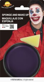 maquillaje con esponja morado Violeta