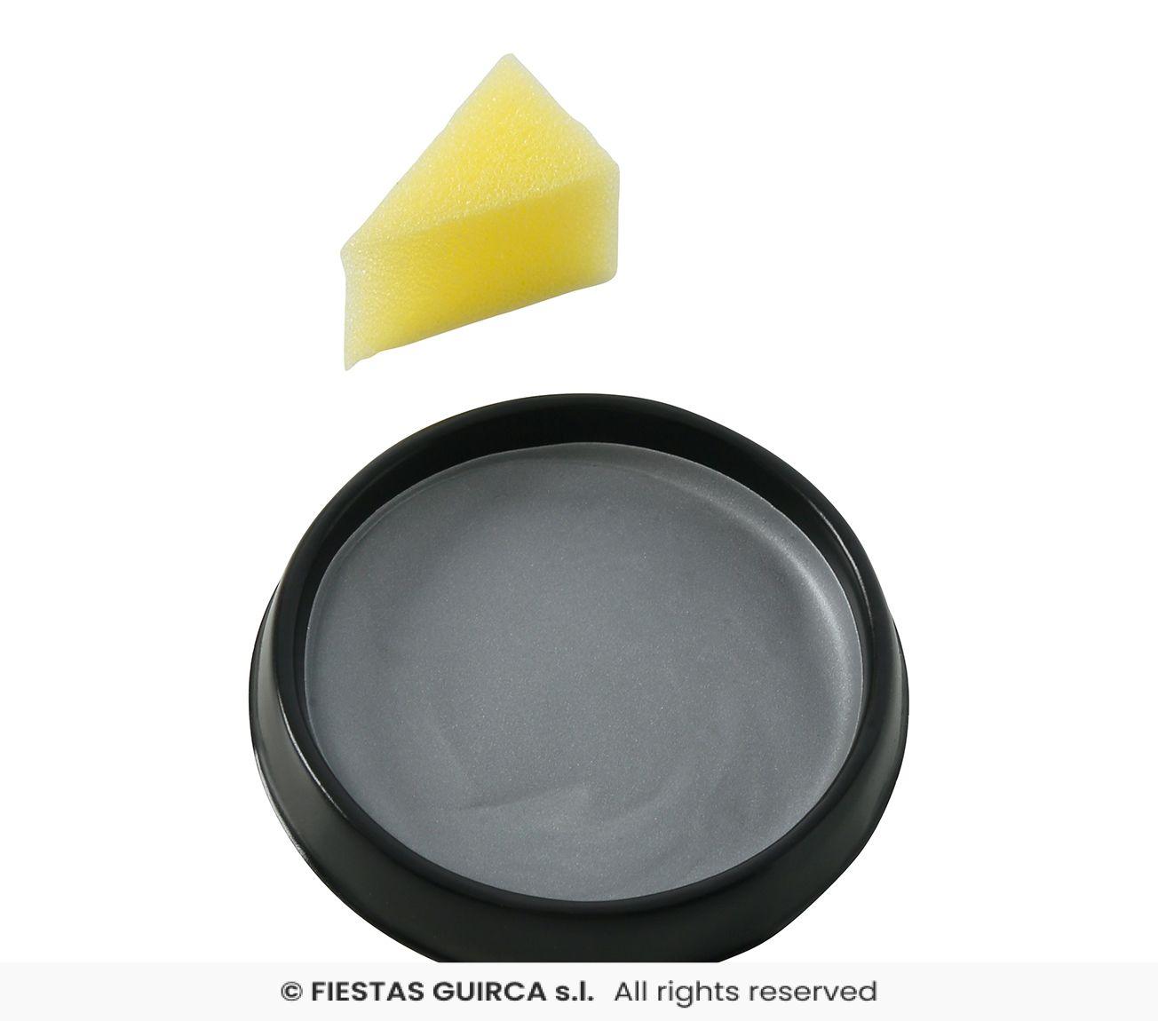 maquillaje con esponja plateado - Imagen 2