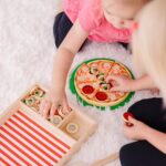 Pizza De Madera, Alimentos de Madera, Juguetes De Imitación, Juego Creativo, Accesorios de Cocina pa - Imagen 5