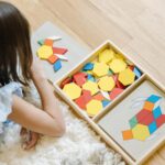 Bloques Y Tableros Con Diseños , Juguetes De Desarollo, Resolución De Problemas, Juguetes De Madera - Imagen 3