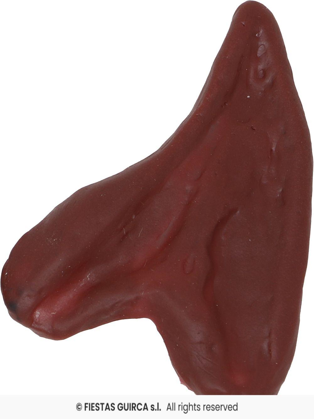 Orejas hombre lobo marrones latex - Imagen 2