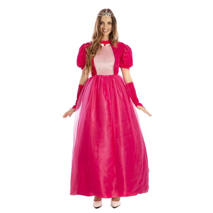 DISFRAZ PRINCESA ROSA MUJER T-ML - Imagen 1