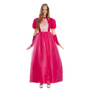 DISFRAZ PRINCESA ROSA MUJER T-XL