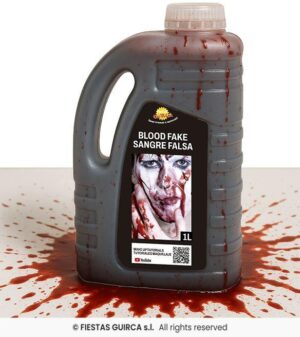 Bote grande de sangre artificial 1L