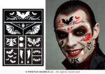 Plantilla maquillaje vampiro