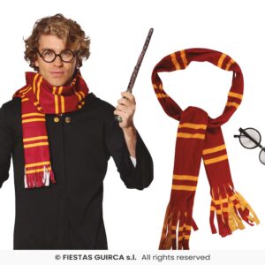Conjunto mago: bufanda gafas
