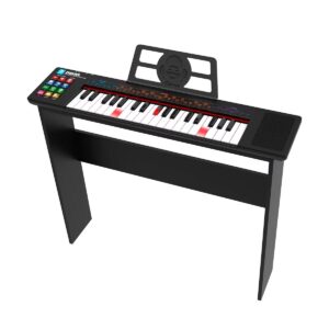 Teclado piano luminoso 37 teclas con patas G-600L Idance