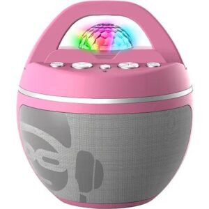 iDance Karaoke Party Ball Negro con 2 Micrófonos y Luces