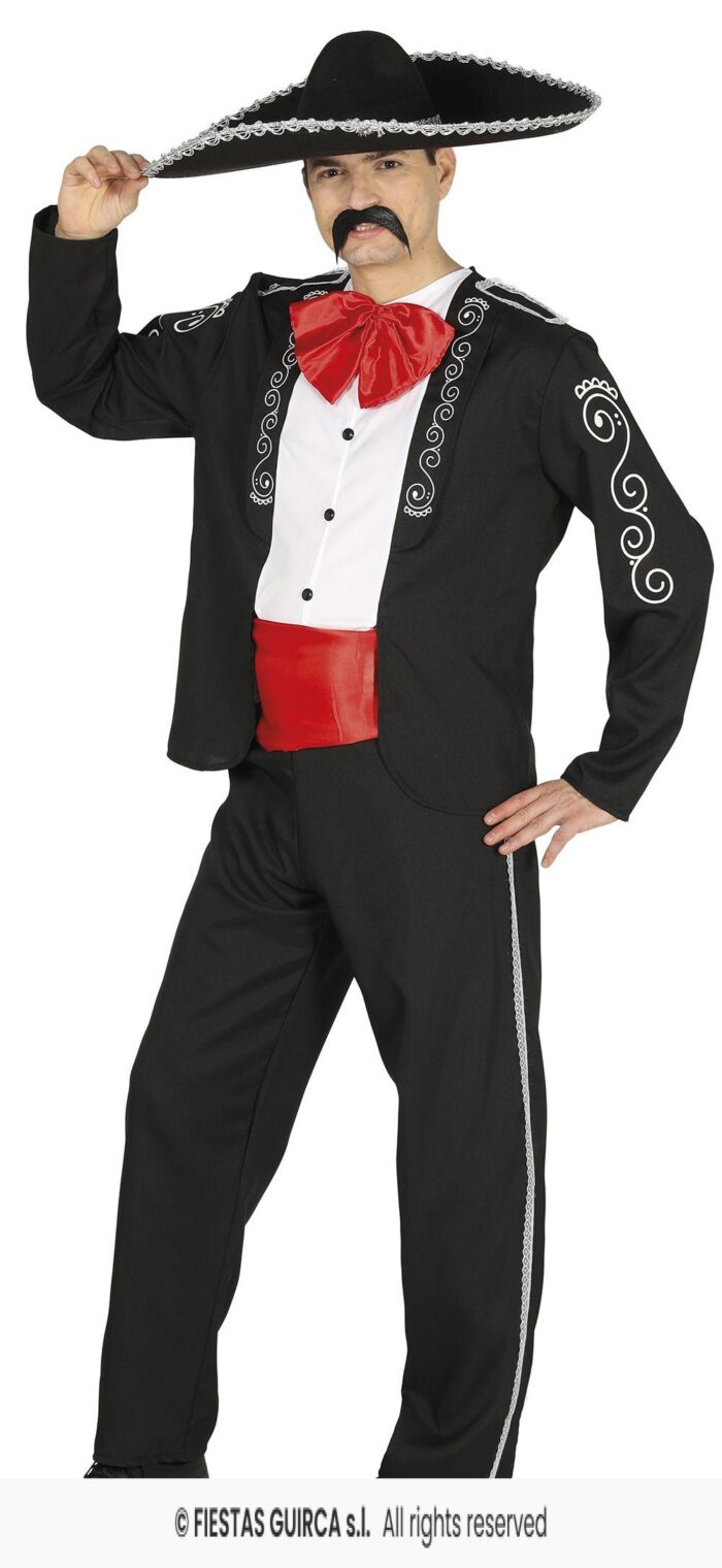 DISFRAZ MARIACHI MEXICANO T.M - Imagen 1