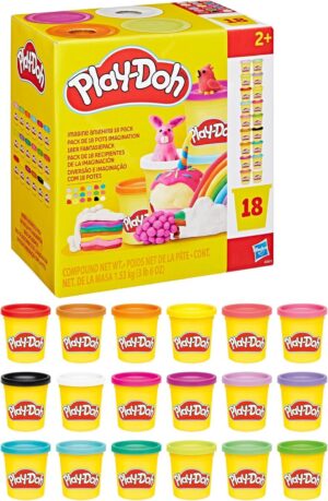 Play-Doh Pack 18 Botes Imagine Anything