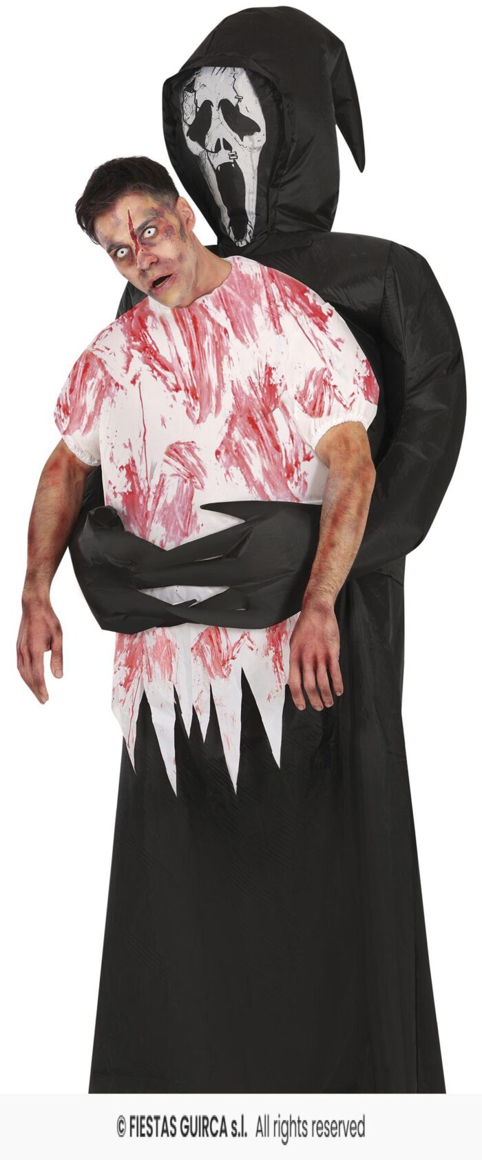 Disfraz muerte hinchable adulto - Imagen 1