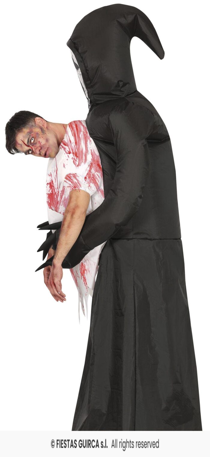 Disfraz muerte hinchable adulto - Imagen 2
