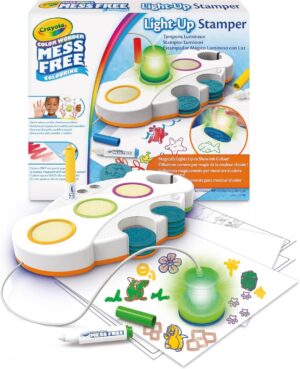 Estampador Magico Luminoso Color Wonder Light-Up Stamper - Set Creativo Sin Manchas