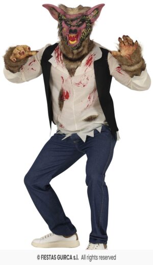 Disfraz Hombre lobo killer werewolf t.L