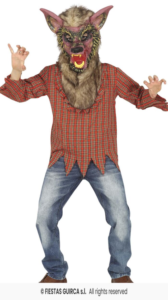 Disfraz Hombre Lobo werewolf 5-6 años - Imagen 1