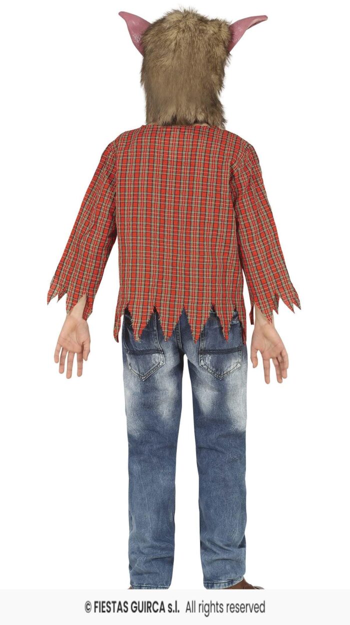 Disfraz Hombre Lobo werewolf 5-6 años - Imagen 2