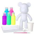 Marbleous Bear Set – Crea tu oso de colores neón - Imagen 3