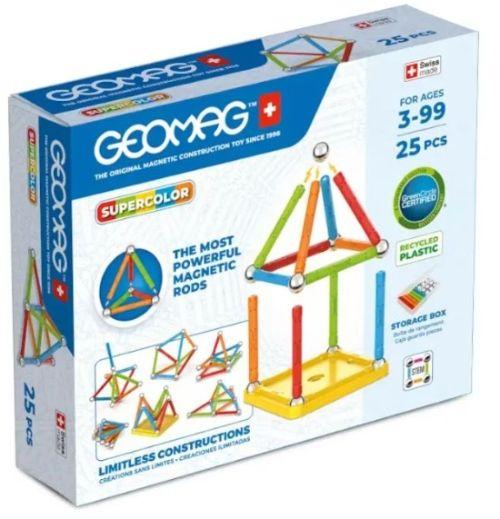 Art_9819602387_1.jpg GEOMAG SUPERCOLOR RE CONSTRUCCIONES MAGNETICAS 25 PZS - Imagen 1