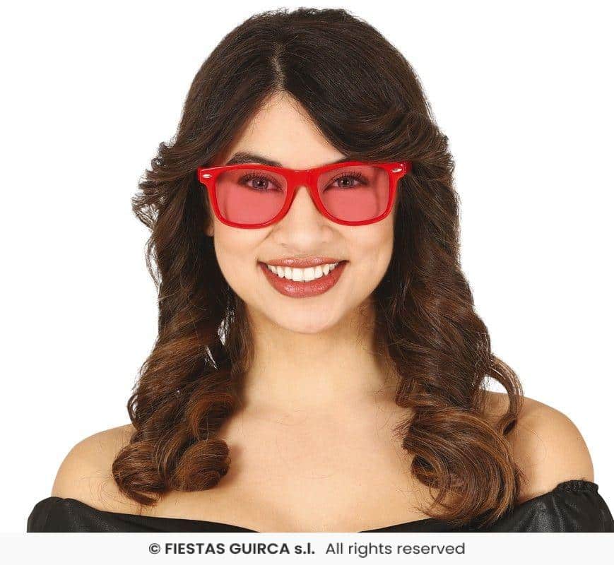 Gafas con cristales de color rojo - Imagen 2