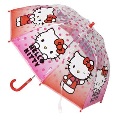 Hello Kitty Paraguas Manual Poe Burbuja Hk Back To School 2025