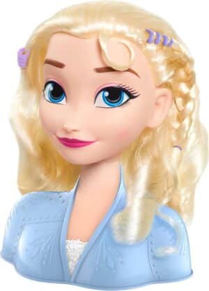 Cabeza de peinado básica de Elsa de Disney Frozen 2