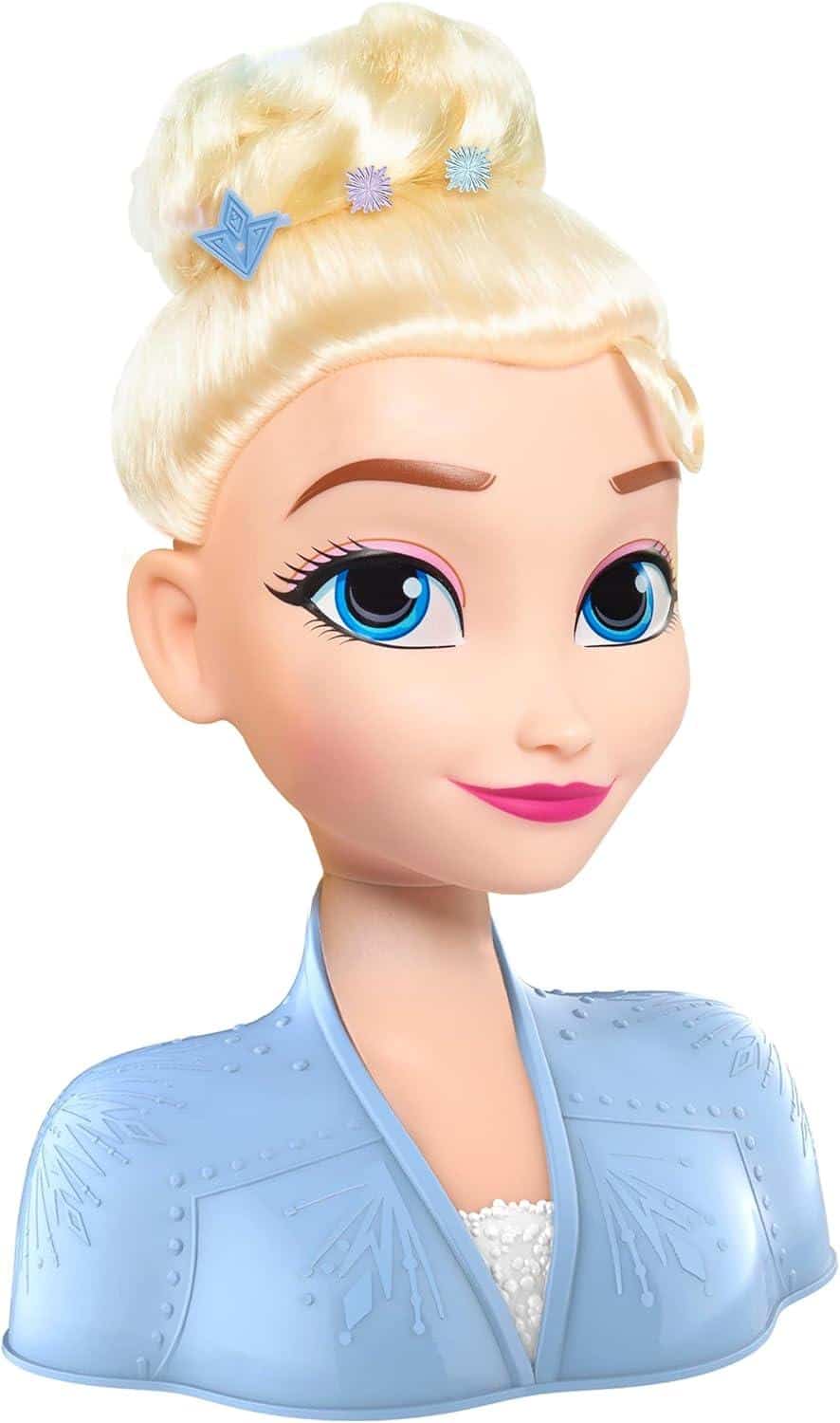 Cabeza de peinado básica de Elsa de Disney Frozen 2 - Imagen 4