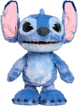 Peluche Interactivo Stitch 34 cm – Disney con +100 Sonidos