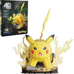 Puzzle 4D BUILD - Maqueta Pikachu de 201 Piezas