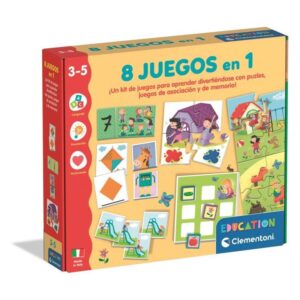 Juego Educativo Clementoni 8 Juegos en 1