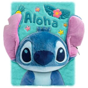 Stitch Libreta de Peluche Plush