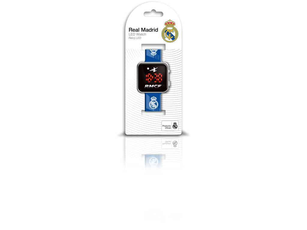 Reloj Real Madrid digital pulsera color azul