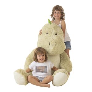 Peluche Dino Verde Jumbo 140Cm
