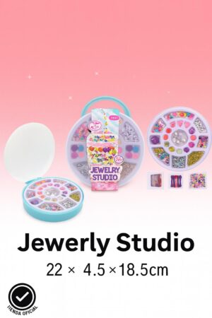 Maletín de Abalorios Pequeño – Set Creativo para Pulseras y Collares