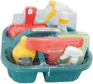 Bandeja de Limpieza 14 Piezas para niños – Set de juego de limpieza