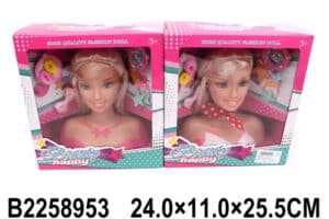 Busto Rubia Pequeña Fashion Doll(2 Mixed)