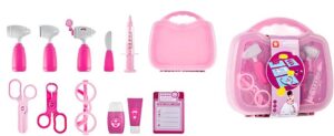 Maletín Doctora Infantil – Set Médico Completo en Estuche Rosa