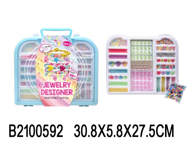 Maletín de Abalorios Jewelry Designer Azul