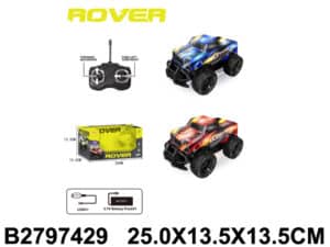 Rc Coche Rover Luces Carroceria